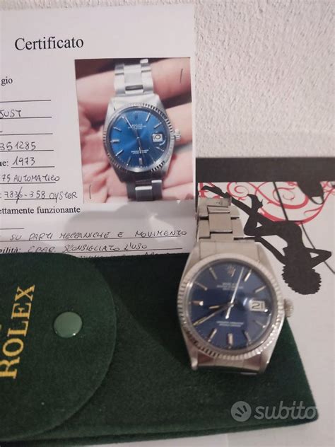 sigillo garanzia rolex resta al rivenditore